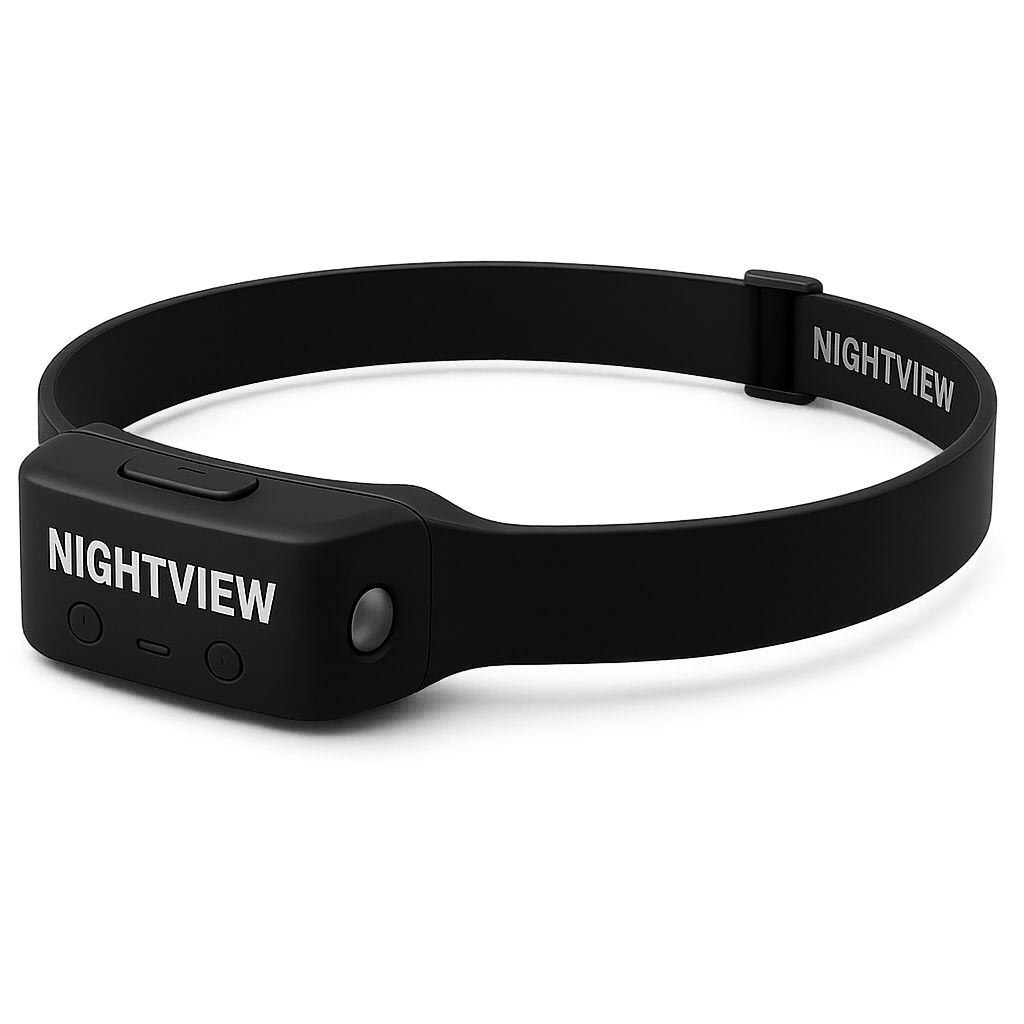NightView™ Linterna Frontal 230°