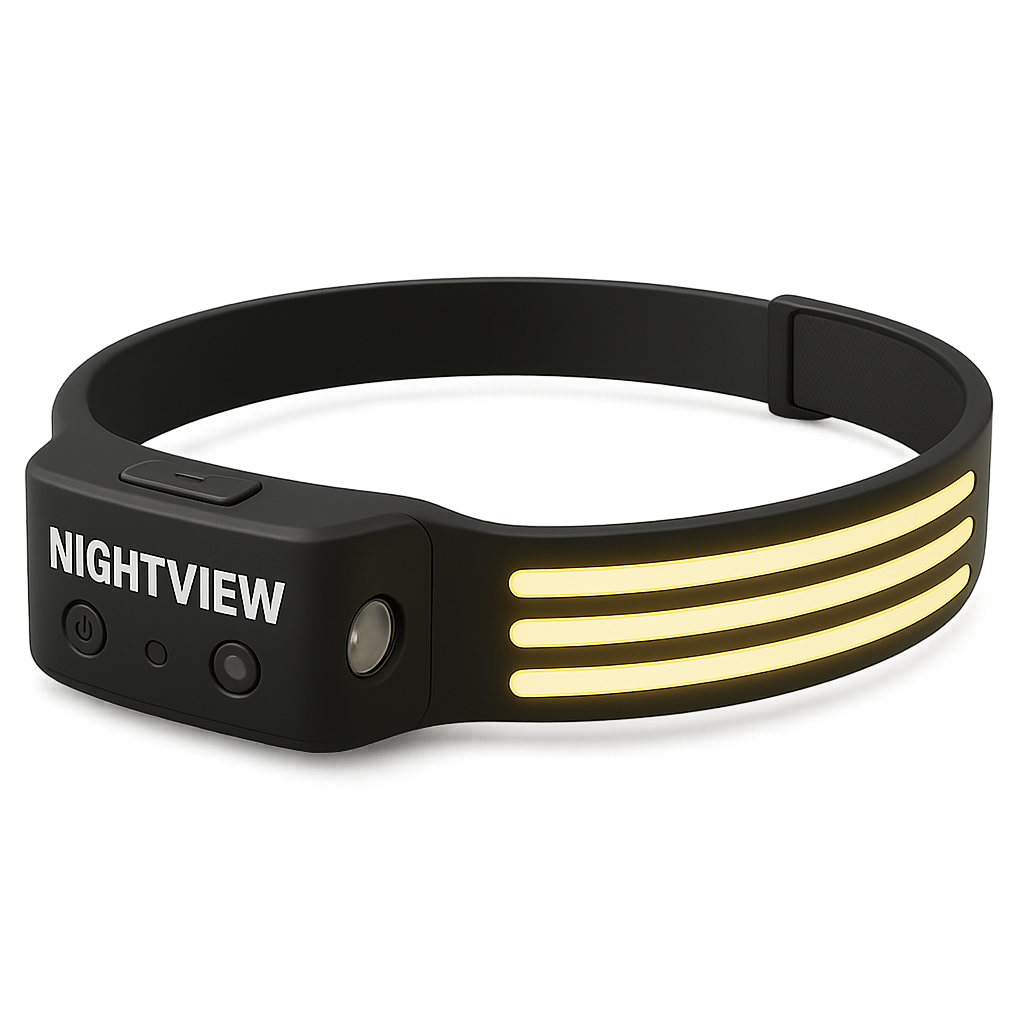 NightView™ Linterna Frontal 230°