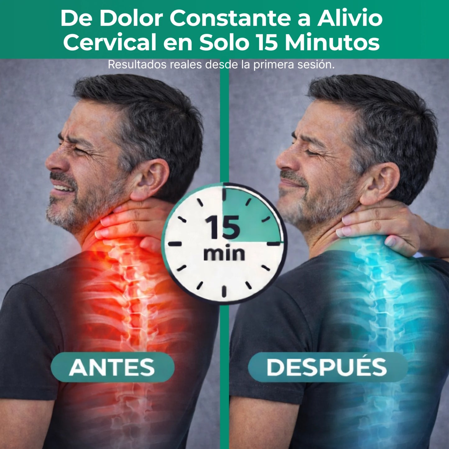 Restify™ Pro - Masaje, Pulsos Eléctricos y Calor Terapéutico