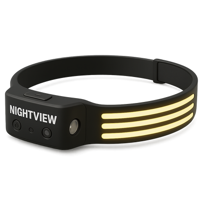NightView™ Linterna Frontal 230°