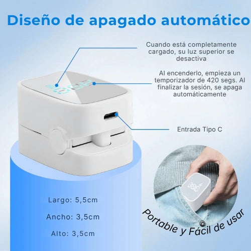 LumiNail Pro™ Elimina Hongos y Repara tus uñas