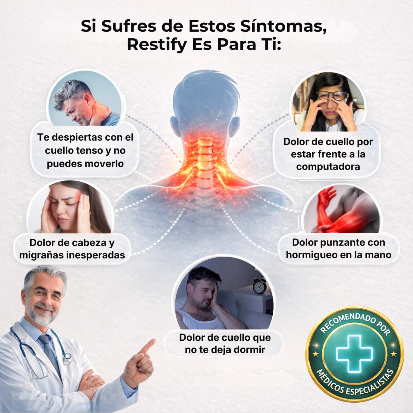 Restify Pro™ - Masaje de Calor y Pulsos Eléctricos