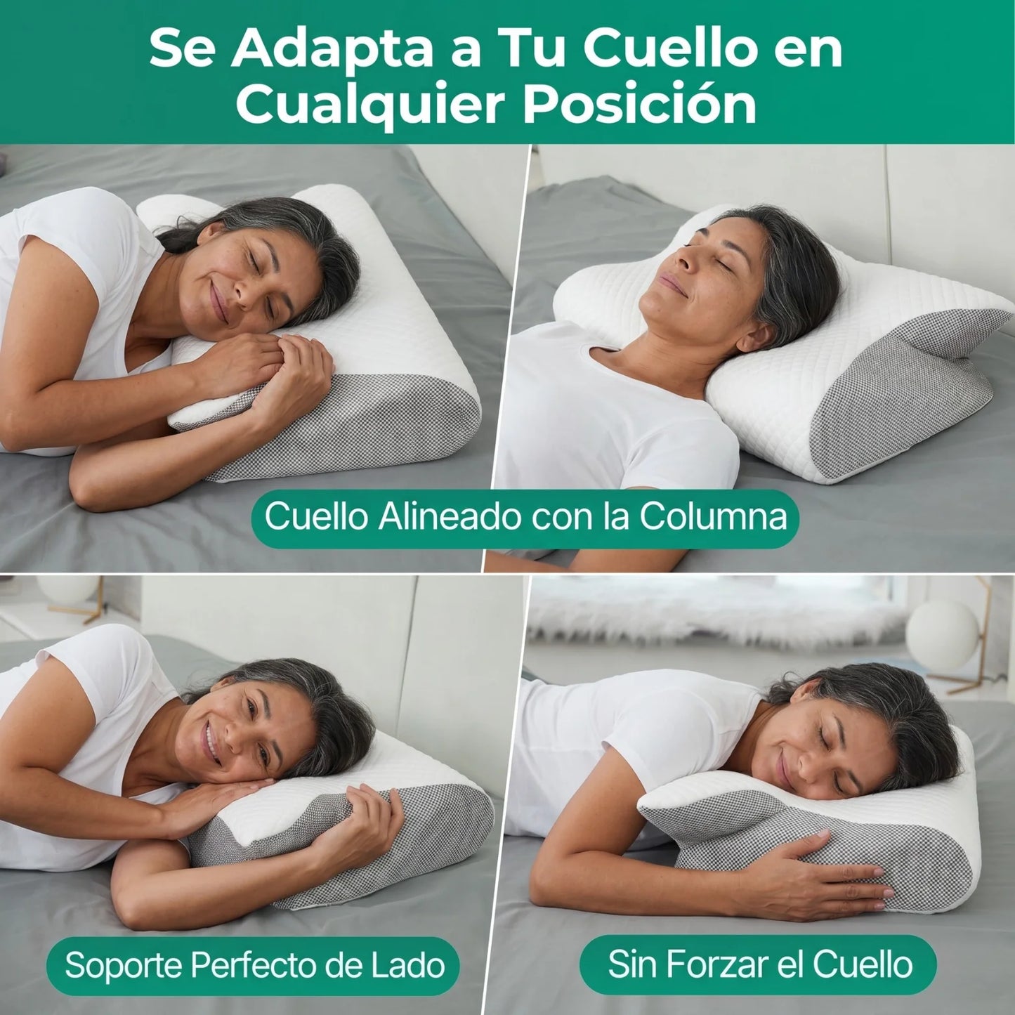 Almohada Restify™ Duerme Mejor, Despierta Sin Dolor
