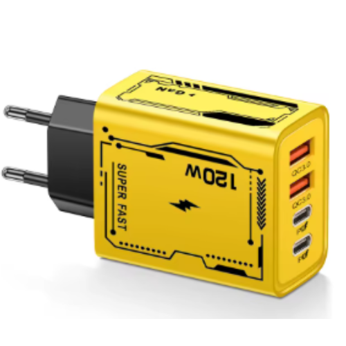 Cargador USB/USB-C de 120W