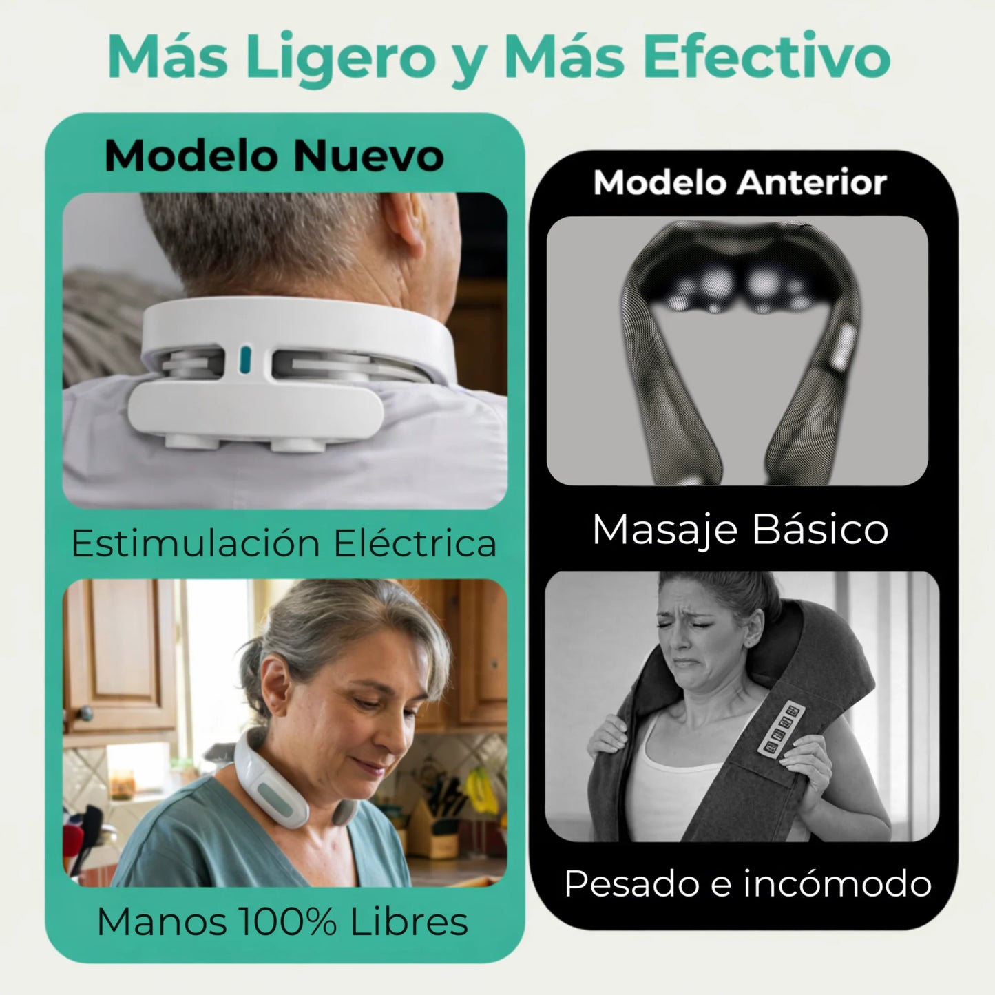 Restify Pro™ - Masaje de Calor y Pulsos Eléctricos
