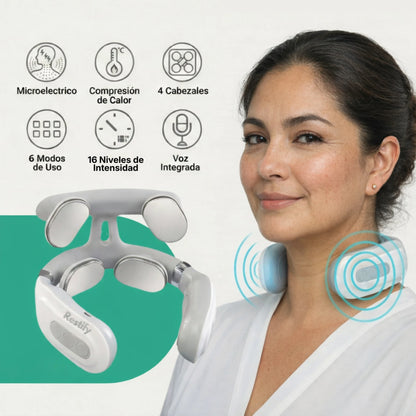 Restify Pro™ - Masaje de Calor y Pulsos Eléctricos